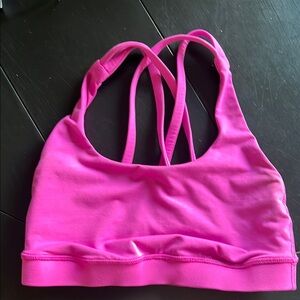 Women's Pink Sports bra